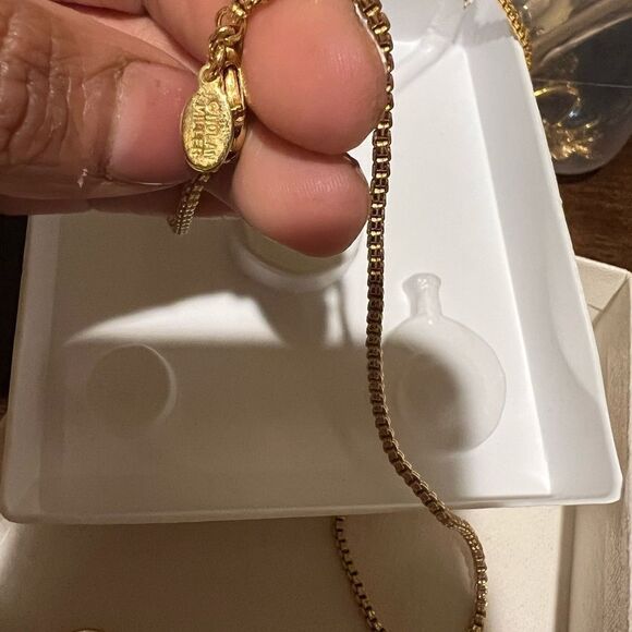 Vintage Nolan Miller Sunflower, Crystal and Faux Black Onyx Interchangeable - Picture 3 of 3